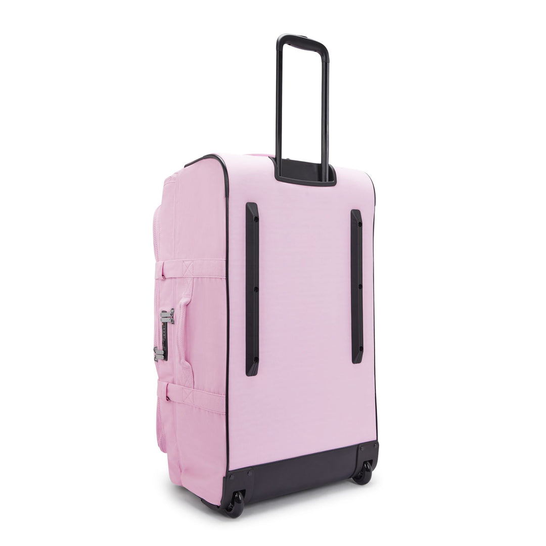 Pink suitcases on wheels online