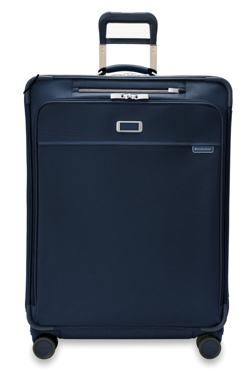 BASELINE Large Expandable Spinner Navy - London Luggage